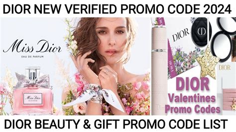 promo code dior 2023|dior promo code august 2024.